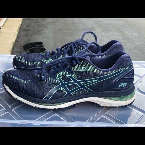 asics gel nimbus 20 green